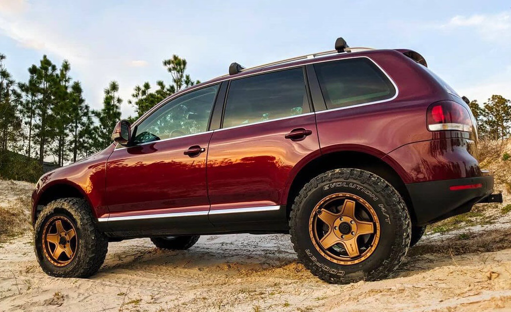 Kit elevación Volkswagen Touareg 7L (Suspensión muelles) cayennebypass